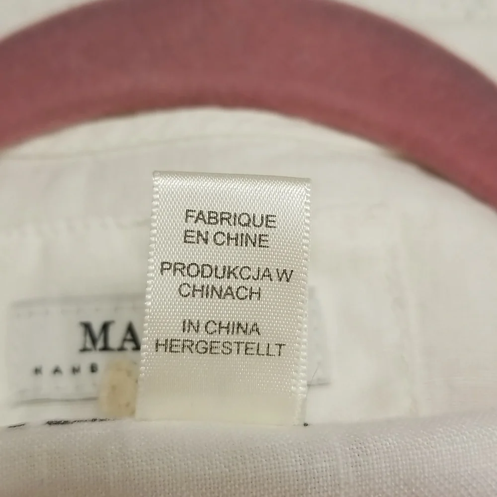 💛Malvin I 🖤 Linen Tunic / Coverup with Crochet Neckline - Picture 9 of 13